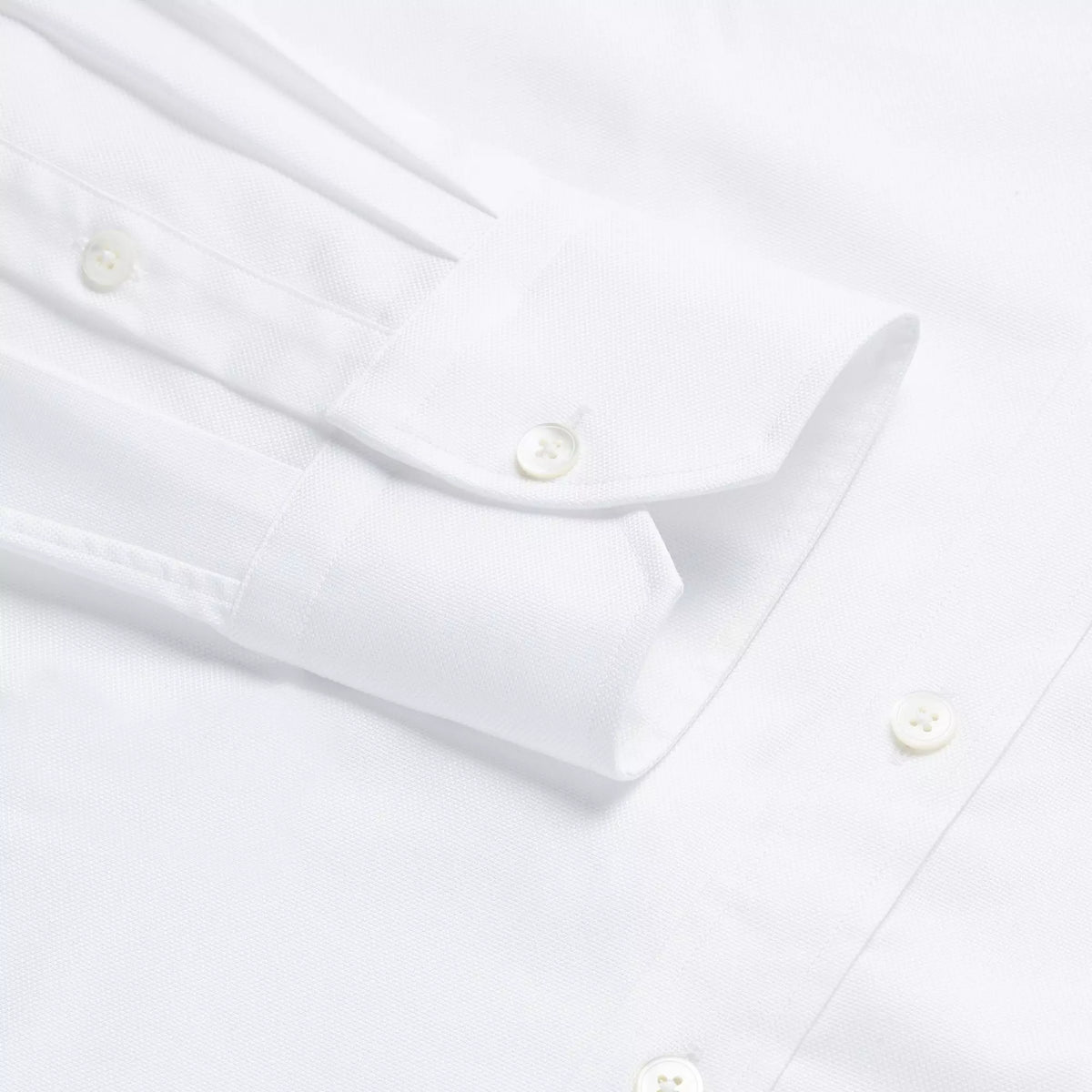 White Tailored Fit Royal Oxford Formal Shirt