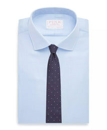 Pale Blue Classic Fit Double Cuff Royal Twill Formal Shirt