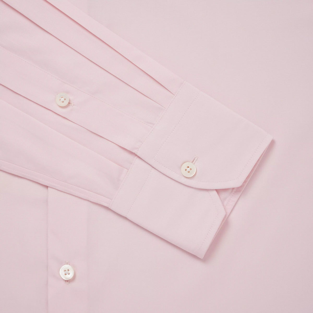 Pale Pink Classic Fit Cotton Satin Formal Shirt